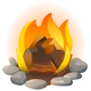 Telegram emoji fire 2