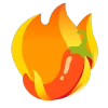 fire 2 emoji 🌶