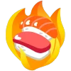 fire 2 emoji 🍣