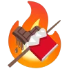 fire 2 emoji 🍫