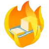 fire 2 emoji 🧈