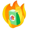 fire 2 emoji 🧃