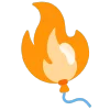 Telegram emoji fire 3