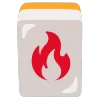 fire 3 emoji 🀄️