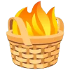 fire 3 emoji 🧺