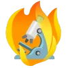 fire 3 emoji 🔬