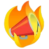 fire 3 emoji 📣