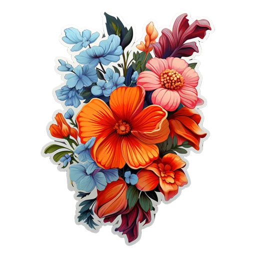 Цветы 8 марта emoji 🌺