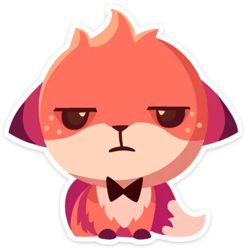 Фокси • Foxy sticker 😐