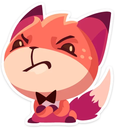 Фокси • Foxy sticker 😕