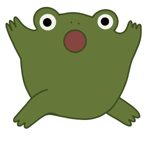Frogs emoji 🏃‍♀️
