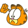 Telegram emojis Garfield