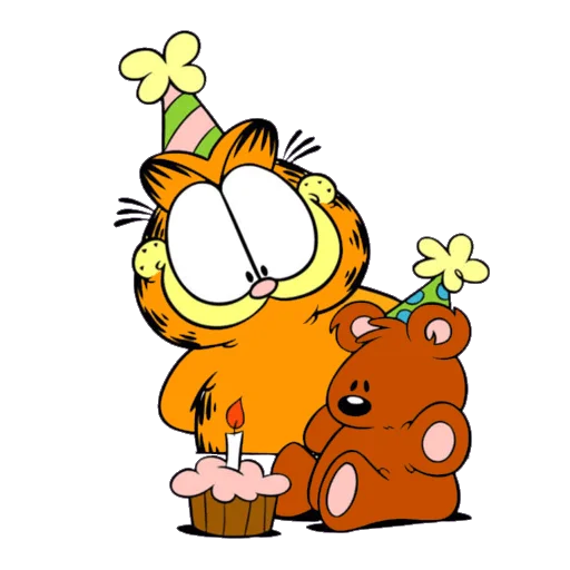 Garfield & friends stiker 🧁