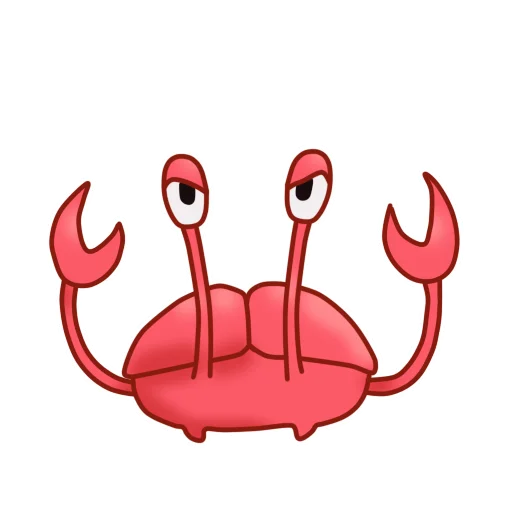 Gentle Crab sticker 😡