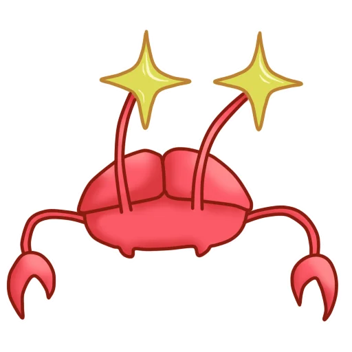 Gentle Crab sticker 👀