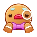 Telegram emojis Gingerbread Emoji