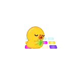 Gold Utya emoji 🪩