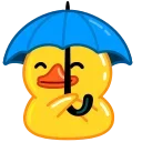Gold Utya emoji ☂️