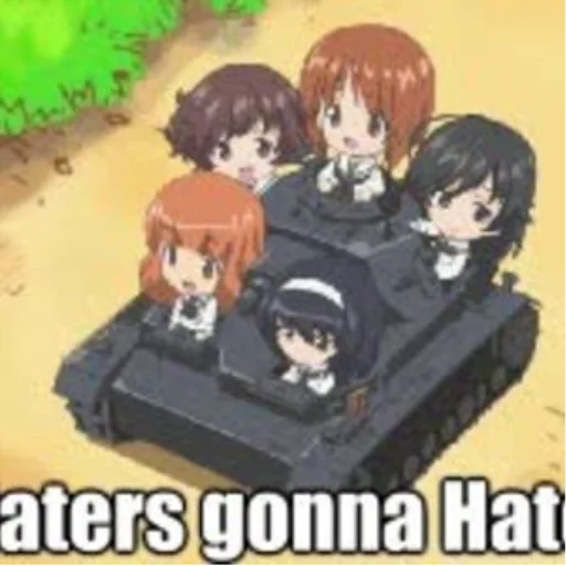 Girls und Panzer emoji 😡