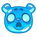 Gummy Bear Emoji sticker 😧