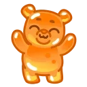Gummy Bear Emoji sticker ☺️