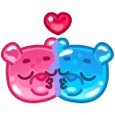 Gummy Bear Emoji sticker 😘
