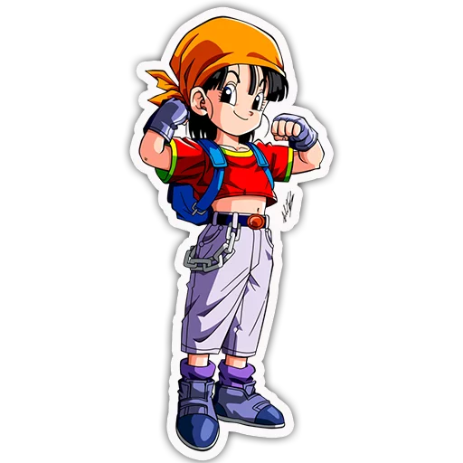 Goku's Friends sticker 👧