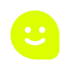 Кислотно зеленый алфавит emoji 😊