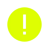 Кислотно зеленый алфавит emoji ⚠️