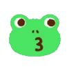 Random green emoji 😗