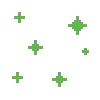 Random green emoji ✨