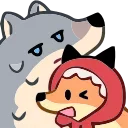Wolf emoji ❤️