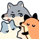 Wolf emoji ❤️