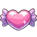 Valentine emoji 💗