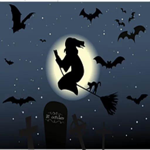 Telegram Sticker «Halloween Party» 😏