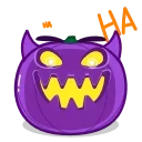 Halloween Pumpkin stiker 😈