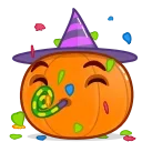Halloween Pumpkin stiker 🥳
