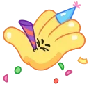 Hands for Friends emoji 🥳