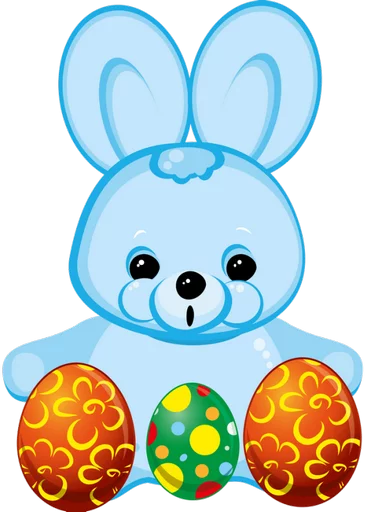 Happy Easter sticker 🐇