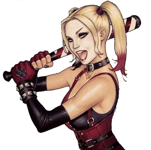Harley Quinn emoji 😗