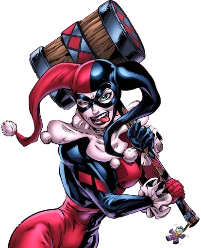 Harley Quinn emoji 😌