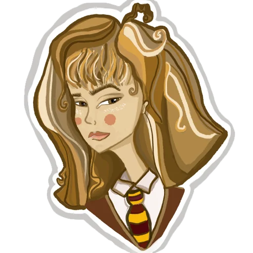 Harry Potter & his friends sticker 😑