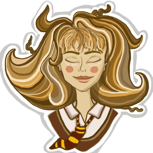 Harry Potter & his friends sticker 😌