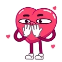 Heart emoji 😘