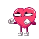 Heart emoji 😟