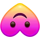 Эмодзи Heart Emoji 🙃