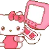 Hello Kitty Emojis emoji 🖥
