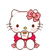 Эмодзи Hello Kitty Emojis ☕️