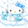 Эмодзи Hello Kitty Emojis 😢