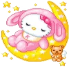 Эмодзи Hello Kitty Emojis 😴